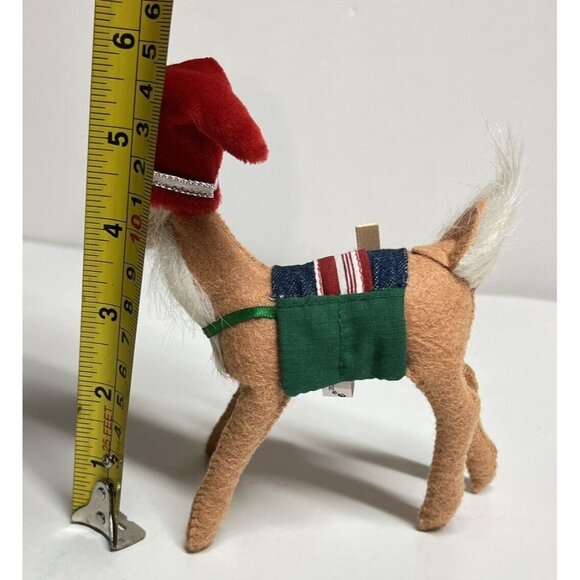 Annalee 75th Anniversary Reindeer Santas Helper Hat Mini Christmas Holidays HTF - Picture 12 of 13